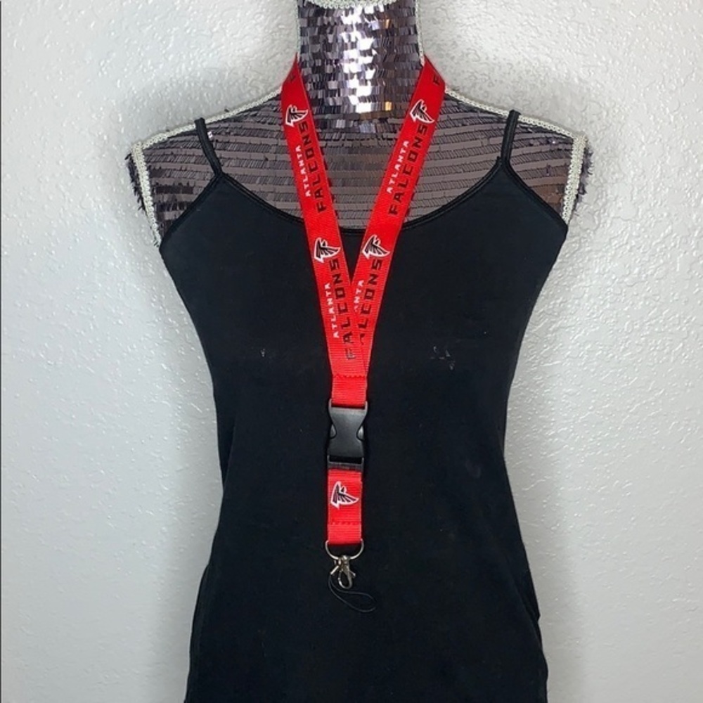 Atlanta Falcons Lanyard Keychain - Picture 1 of 2